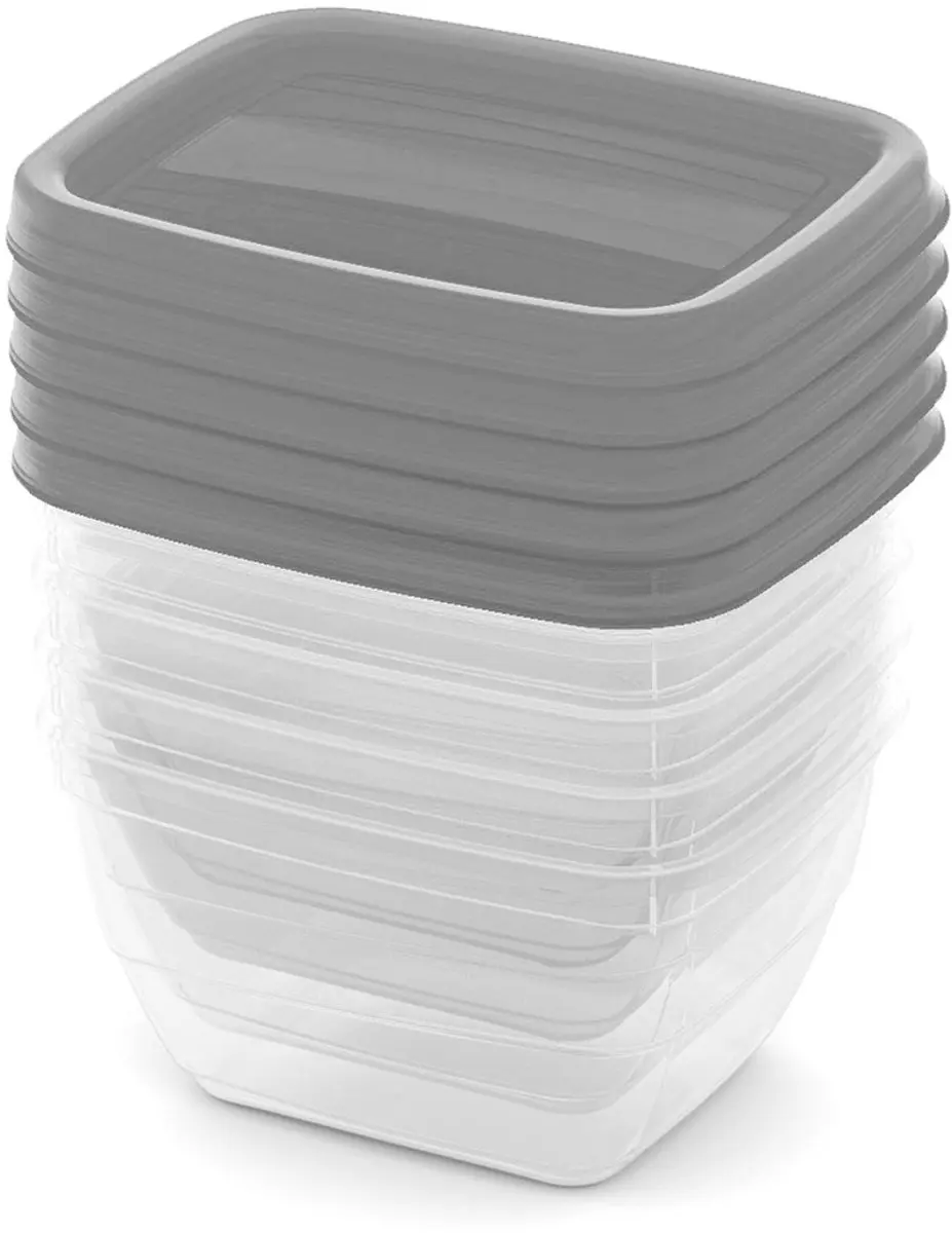 Curver Vedo Vershoudbakjes set 5x0,25L
