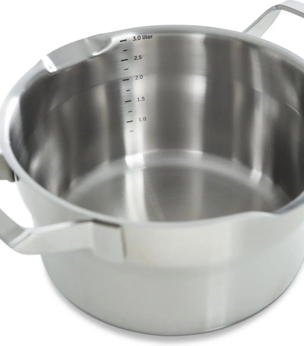 BK Premium+ Kookset 4-delig B4431.004 - 4 Pannen - Zilver