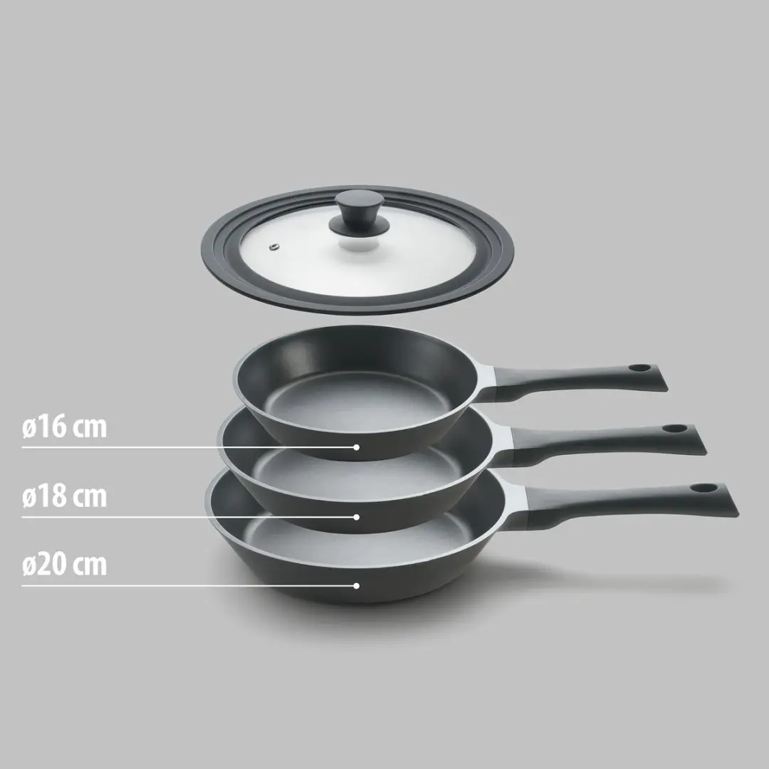 Metaltex Pannendeksel 20cm - Glazen - Siliconen rand & stoomventiel - MPN 319120