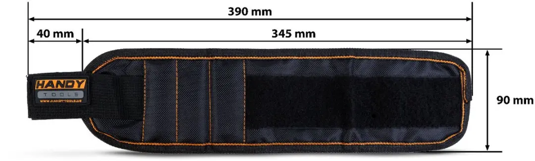 Handy Magnetische Polsband 10873B - Oranje