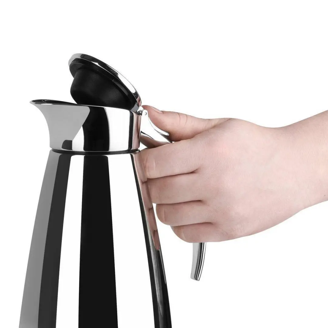 Emsa Thermoskan Eleganza RVS 1L - Zilver