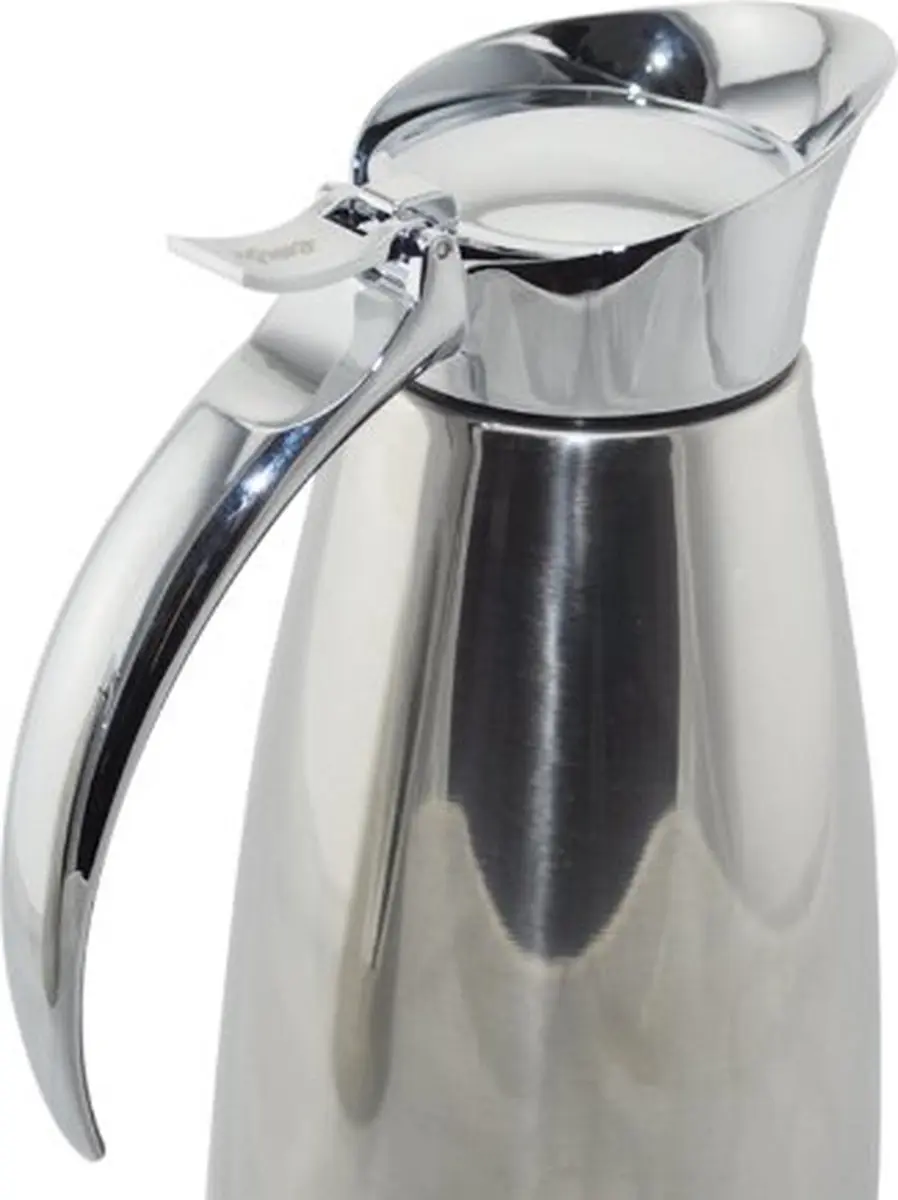 Emsa Thermoskan Eleganza RVS 1L - Zilver