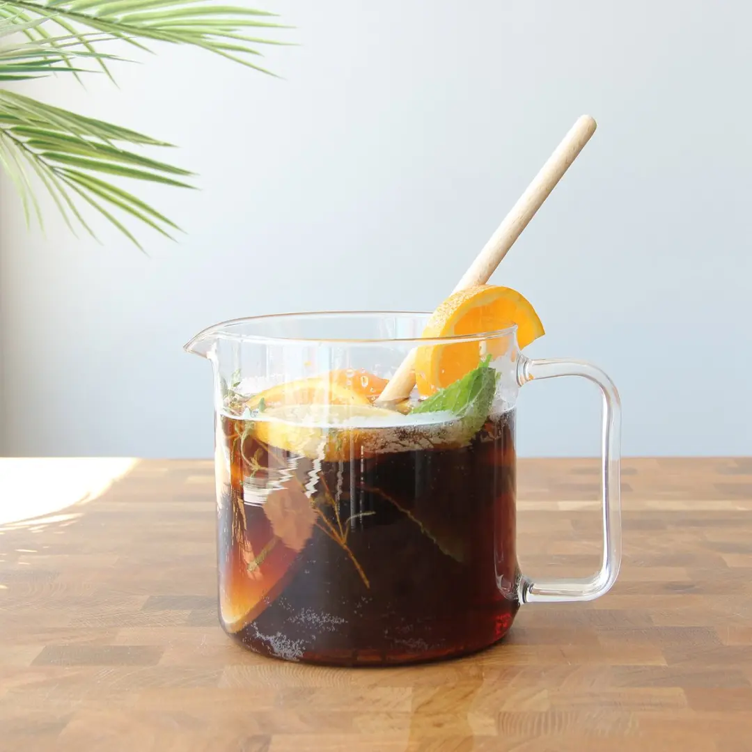Bredemeijer Theepot Glas Emma 1,3L - RVS Filter - 6 Kopjes - Transparant