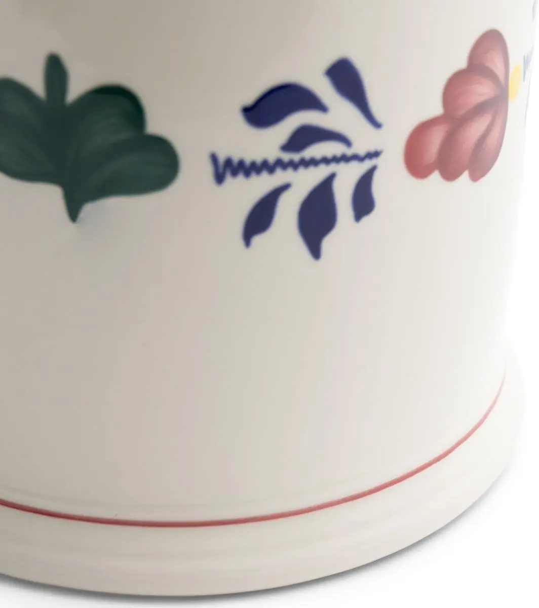 Royal Boch Boerenbont Pollepelpot 1500ml - Wit