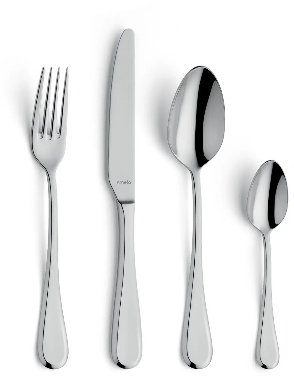 Amefa Drift Dessertvorkset 2-delig - Zilver