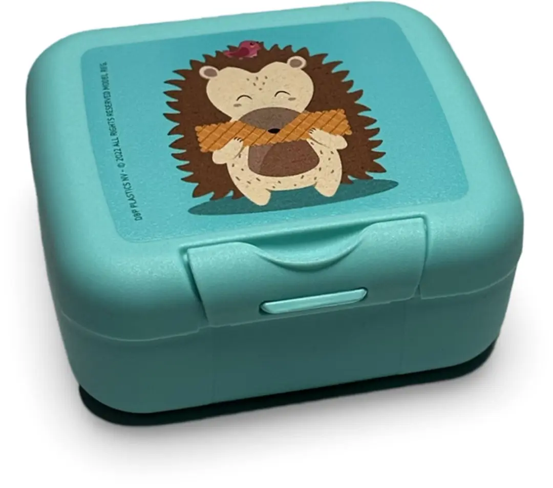 Amuse Brooddoos Medium Lunchbox met Snackbox - 2-delig - Blauw