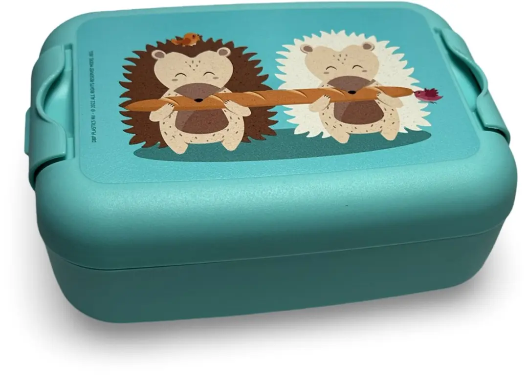 Amuse Brooddoos Medium Lunchbox met Snackbox - 2-delig - Blauw
