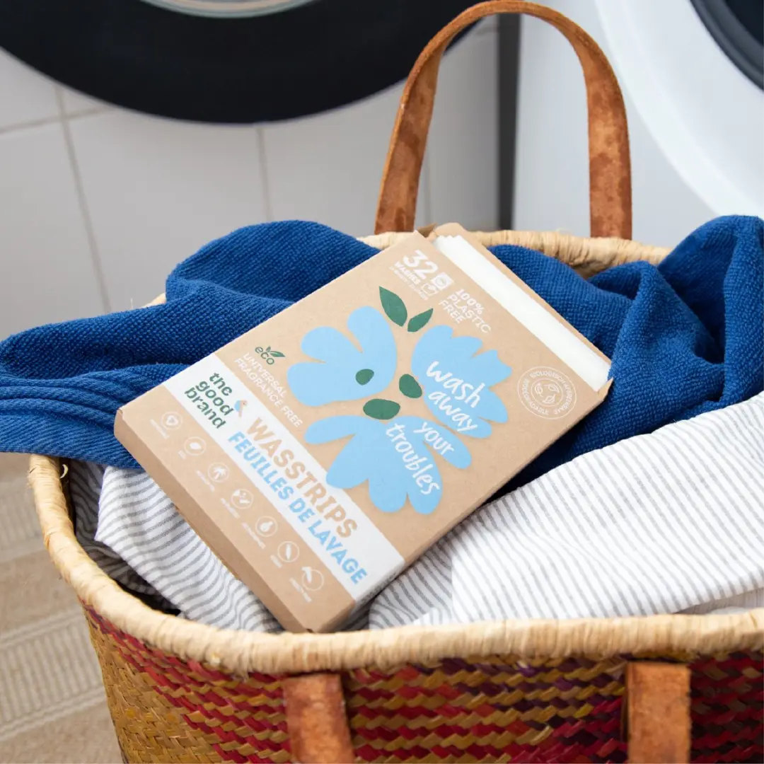 The Good Brand Wasstrips Geurloos 32 Stuks - Vegan & Plasticvrij