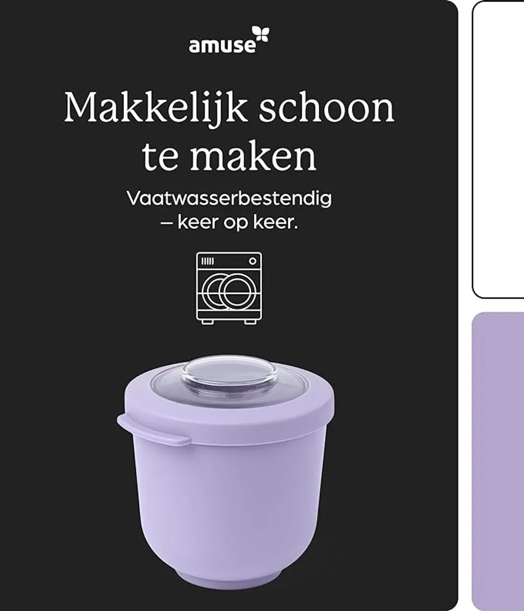 Amuse Tylla Lavender Lunchbox 500ml - Paars