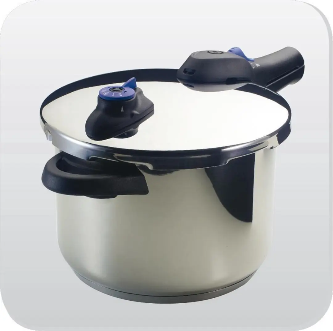 BK Snelkookpan 22cm 6L - Glanzend Zilver