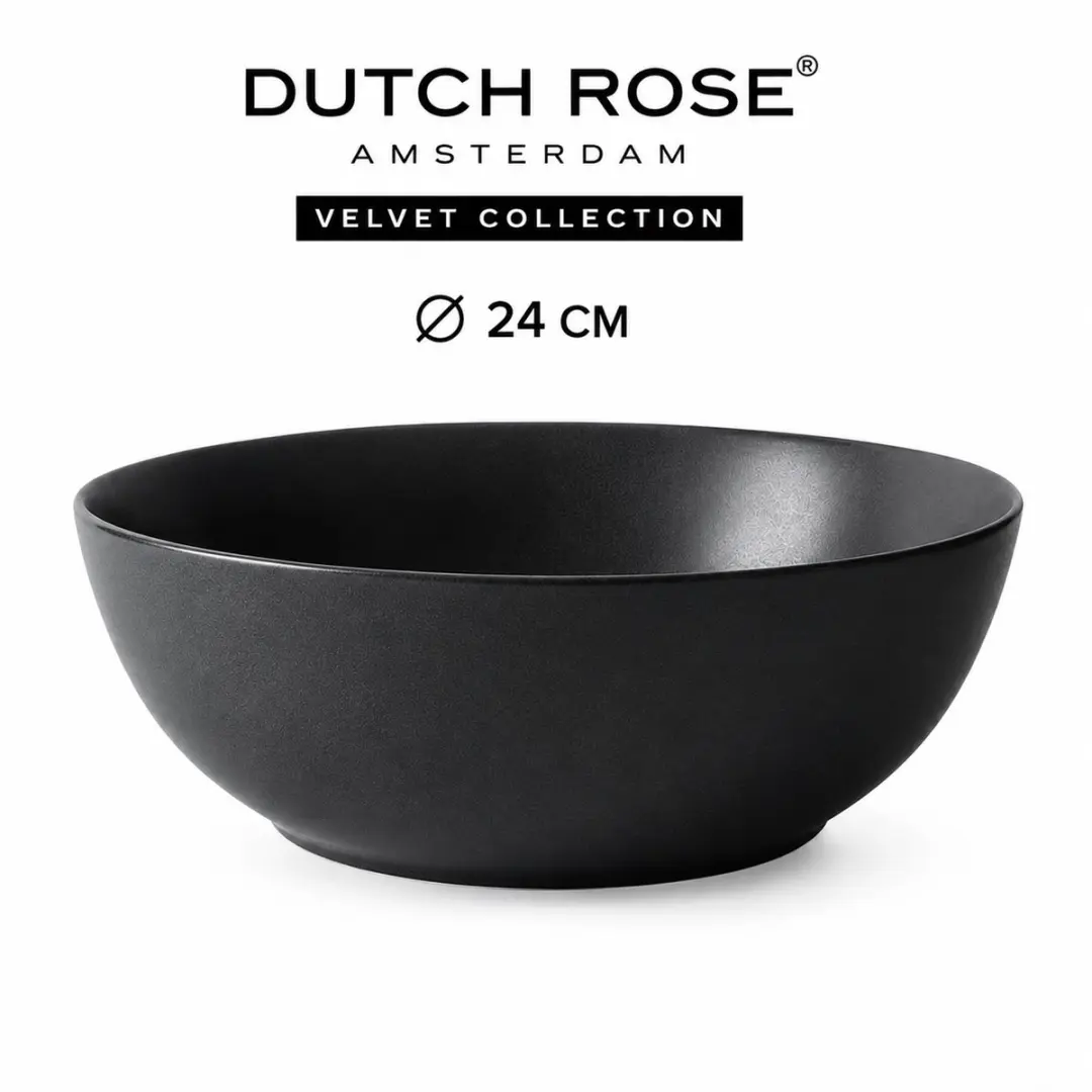 Dutch Rose Rose Velvet Saladeschaal Set