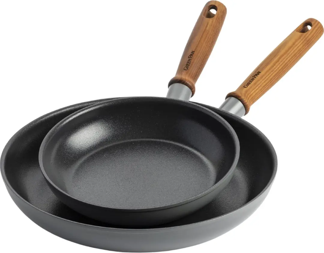 GreenPan Mayflower Pro CC005407-001 Pannenset - 2 Stuks - 20/28cm - Grijs