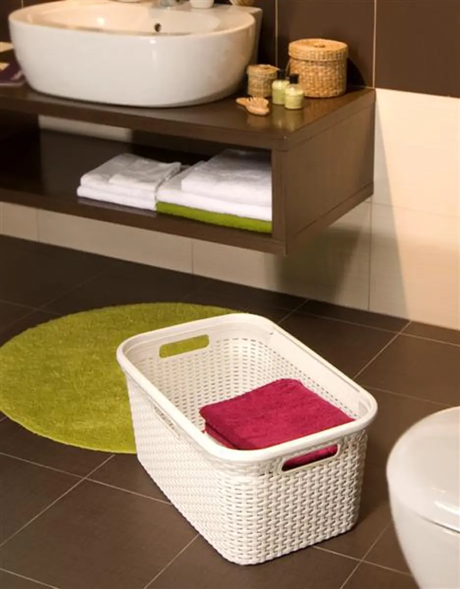 Curver Style Wasmand 45L - 2 Stuks - Wit