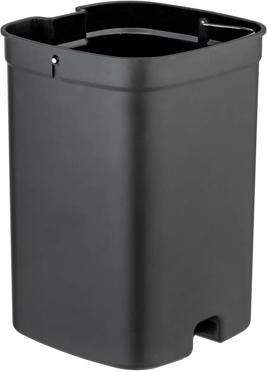 Wenko Davos 6,5L Pedaalemmer - Mat wit - afbeelding 6 van 6