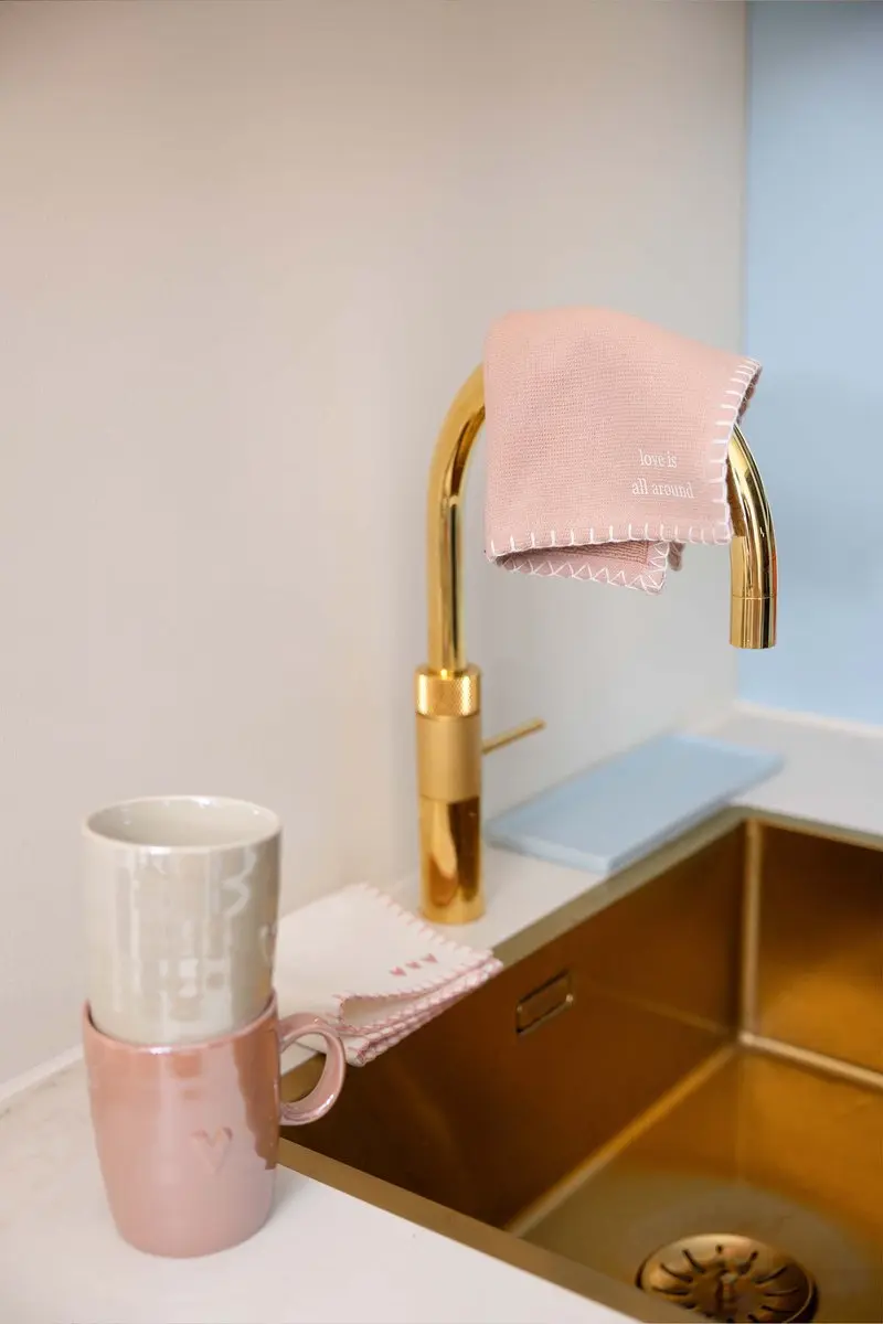 Zusss Theemok Keramiek - 350ml - Pink
