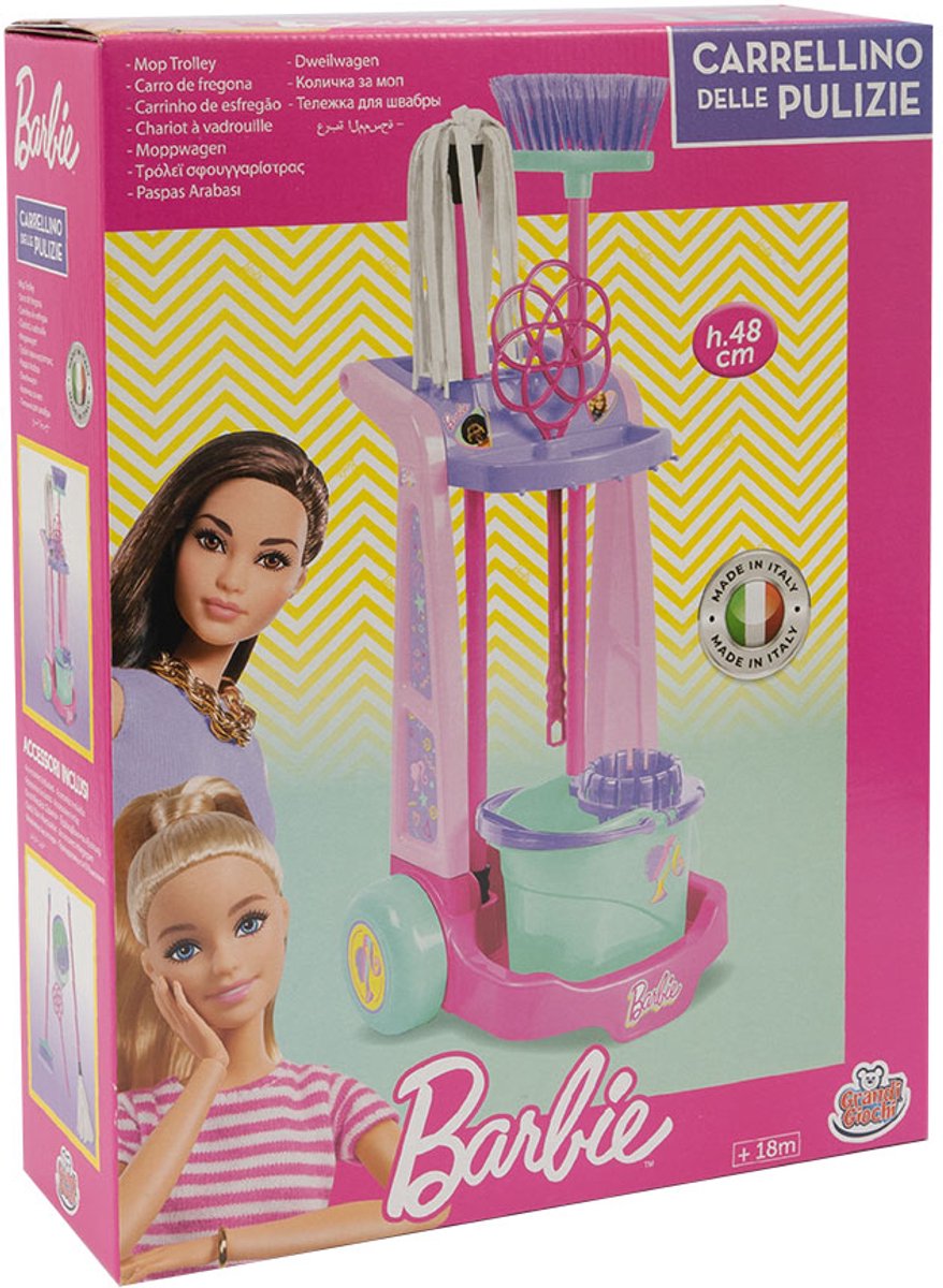 Barbie, Super Trolley, 49,5 cm, Inclusief alle accessoires, Vanaf 3 jaar
