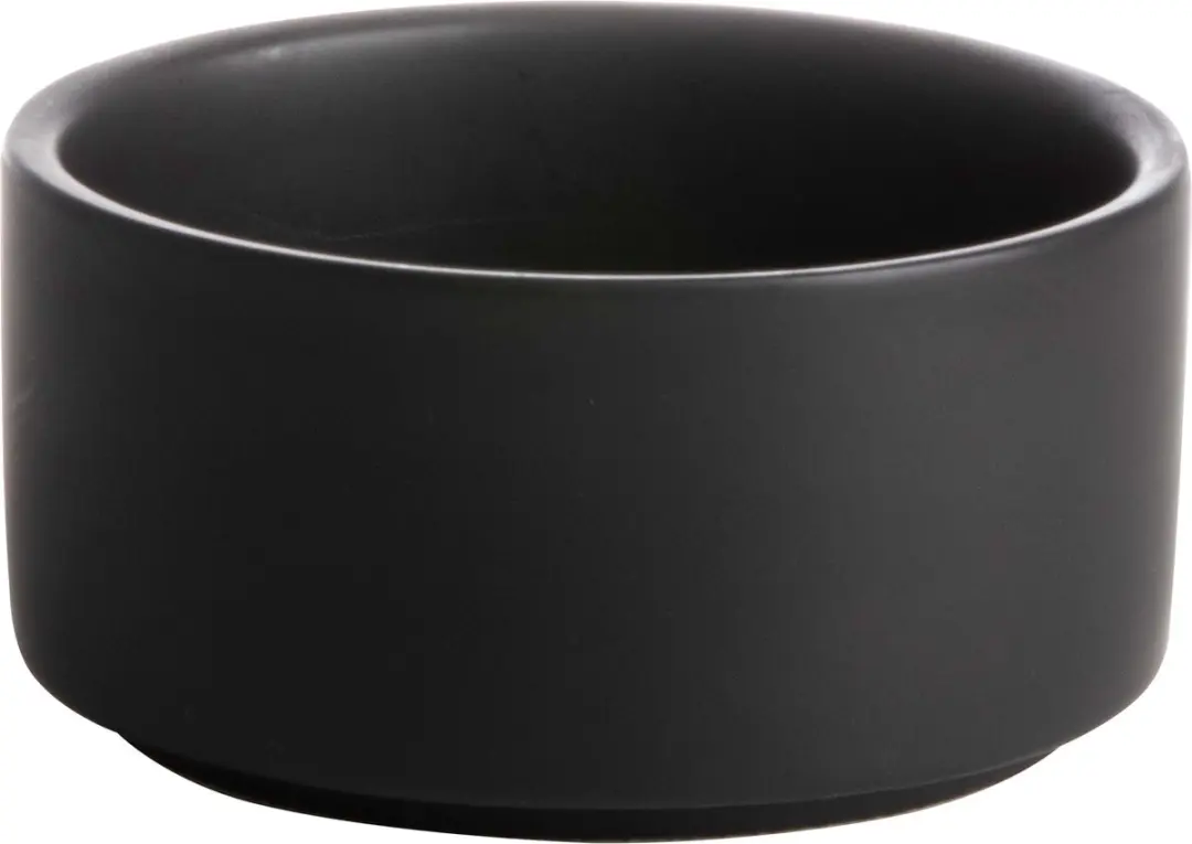 Gusta Tapasschaaltjes - Zwart - Ø10cm - 3 Stuks