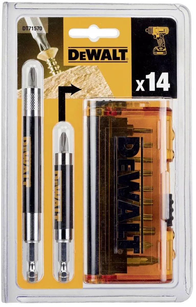 DeWalt DT71570-QZ Bitset 14-delig - Metaal - afbeelding 6 van 6