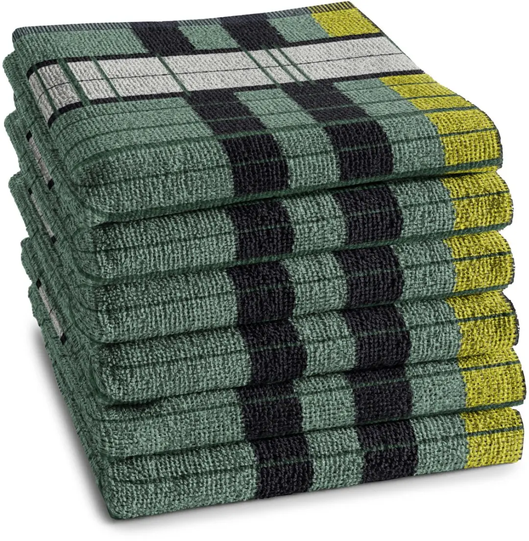 DDDDD Helsinki Keukendoek Mint Groen - Set van 6