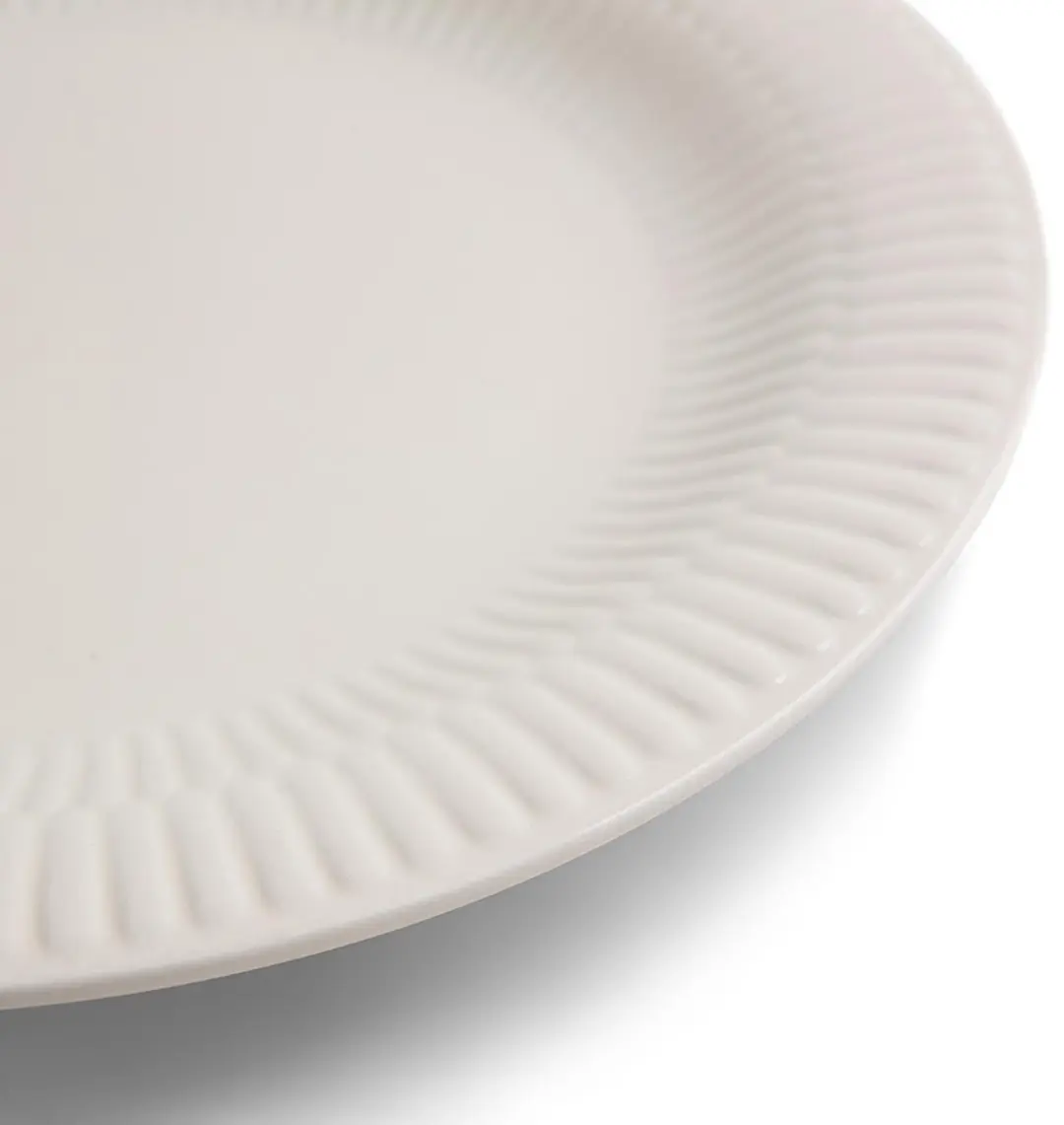 Royal Boch Vienne Bord - 6 Stuks Ø27cm Wit