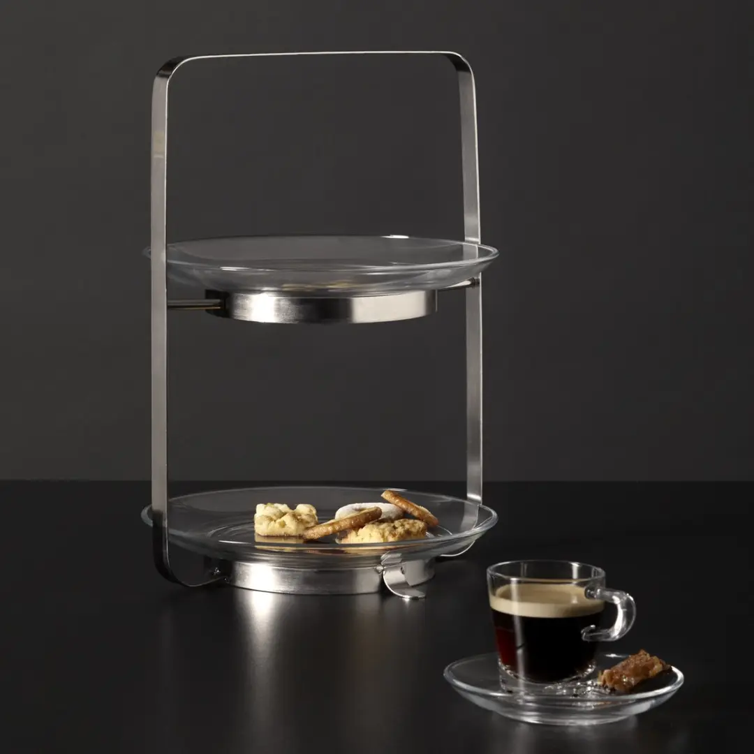 Leonardo Senso Etagere 2-delig - Transparant
