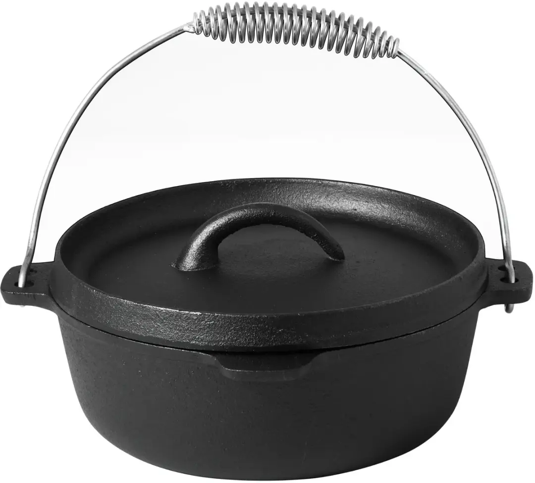 Michelangelo Dutch Oven Parilla Gietijzer - 6 Stuks - Zwart