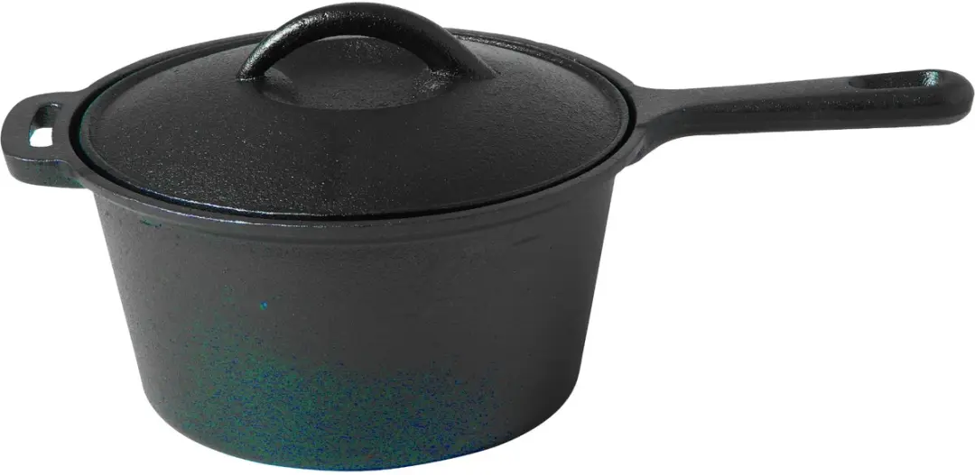 Michelangelo Dutch Oven Parilla Gietijzer - 6 Stuks - Zwart