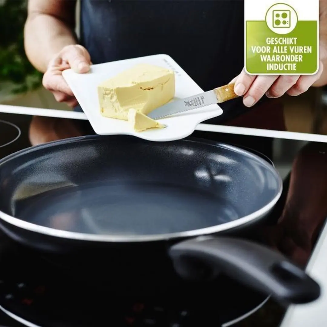 GreenPan Cambridge Koekenpan 32cm - Inductie - Zwart