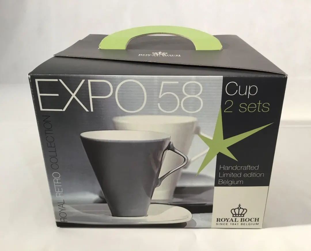 Royal Boch Expo 58 Koffietas & Ondertas 300ml