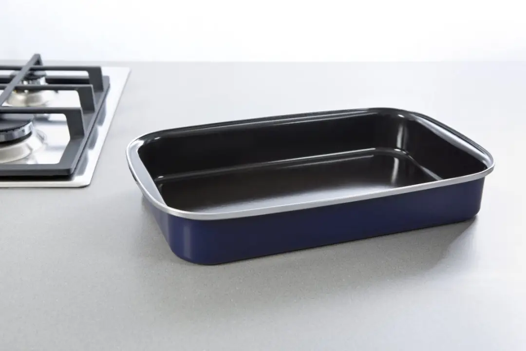 BK Fortalit Braadslede 40x24cm - Geëmailleerd - Blauw