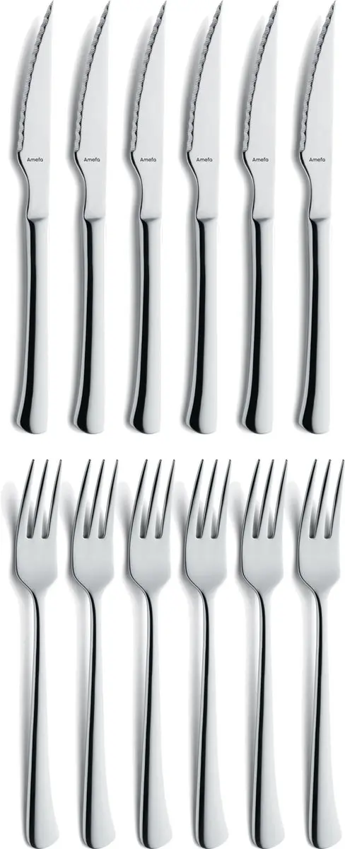 Amefa Chuletero Steakset 12-delig