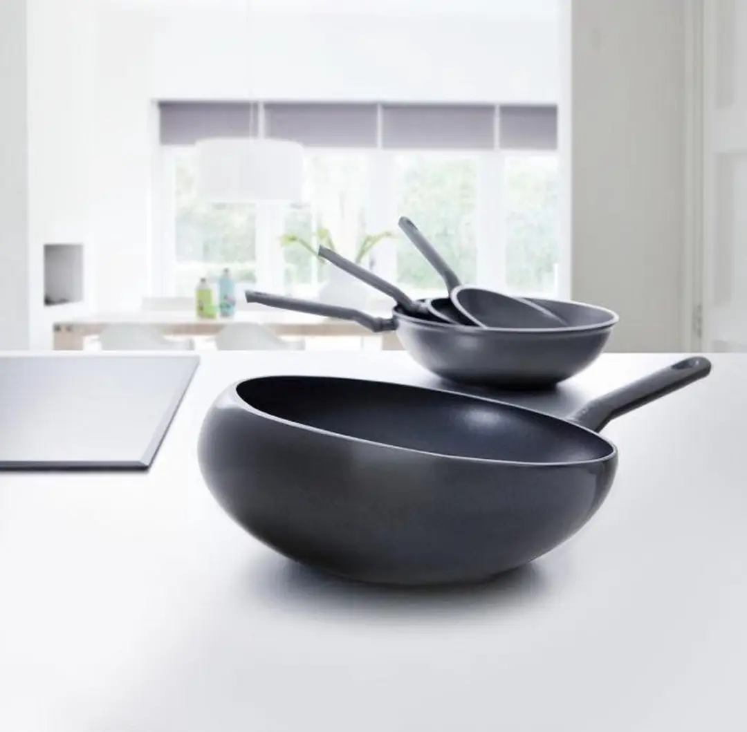 BK Wokarang Wokpan 30cm - 4,3L - PFAS-vrij - Zwart - afbeelding 6 van 6