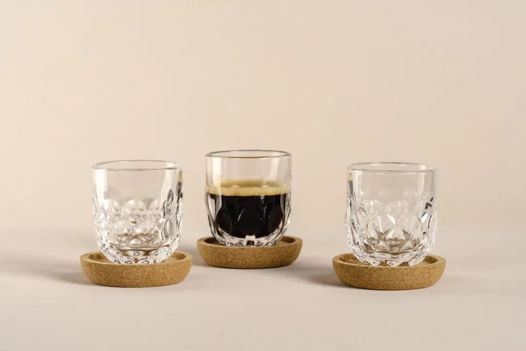 Leonardo Gocce 3 Espressoglazen 60ml - Set van 2