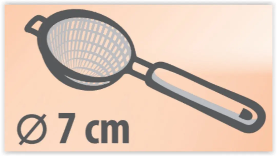 Metaltex Theezeef RVS 7cm
