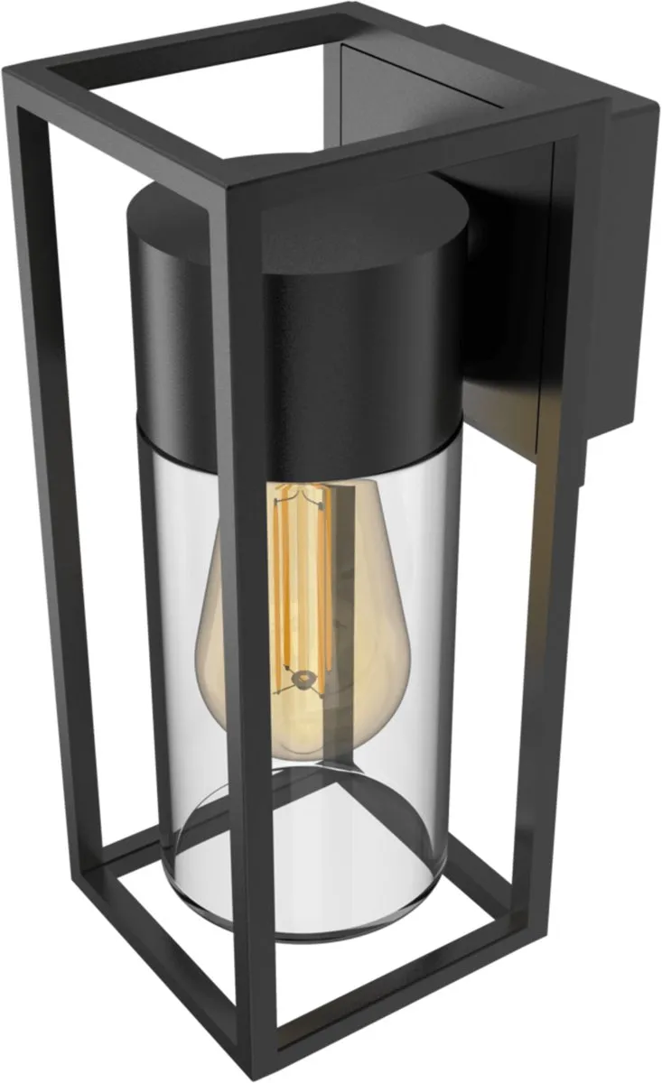 Calex LED Wandlamp Genoa E27 - IP44 Zwart