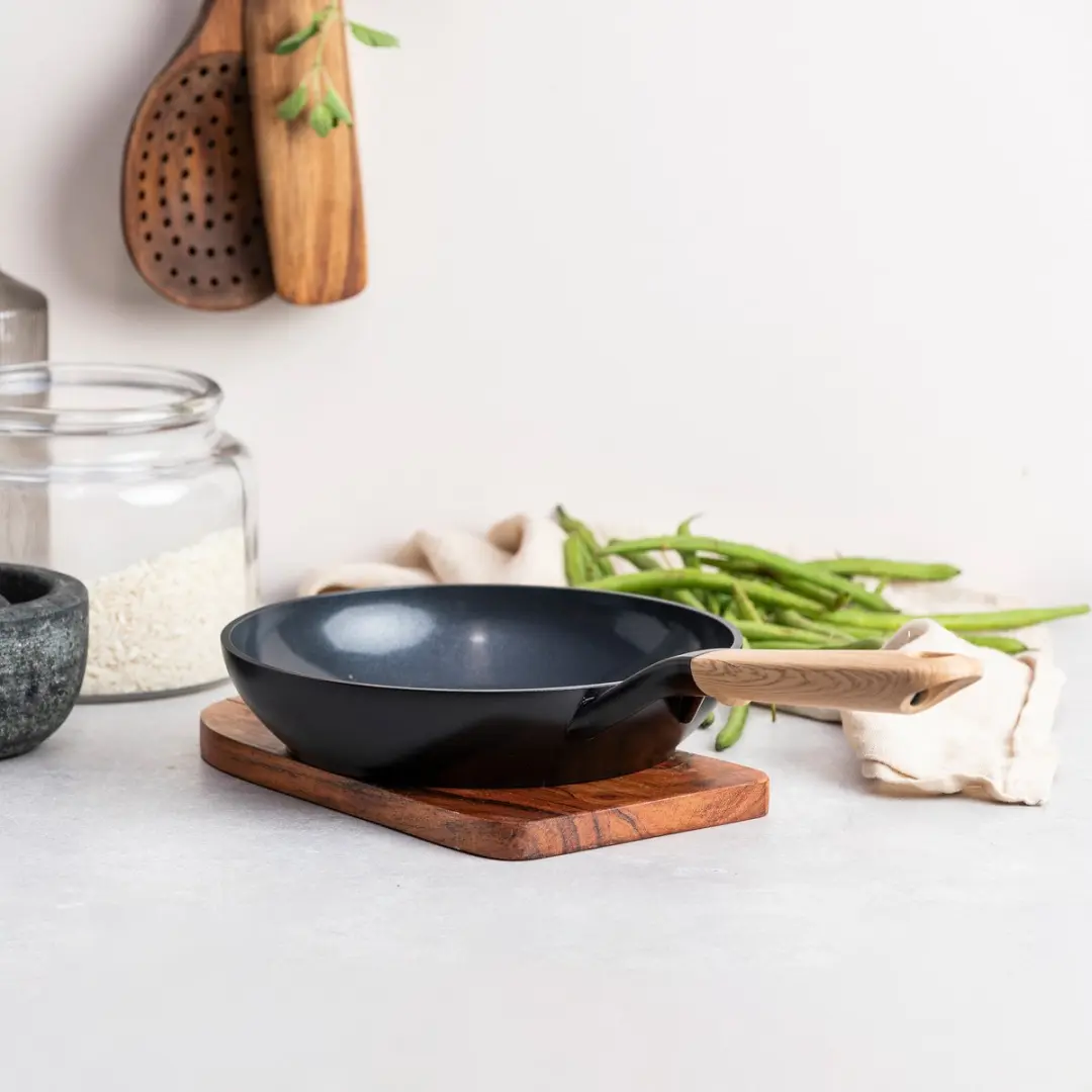 GreenPan Eco-Smartshape Koekenpan 20cm - Inductie - Keramisch - Zwart