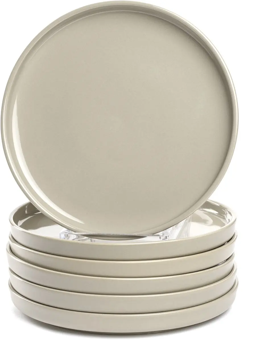 Leonardo Roma Bord 22cm - Beige - Set van 6