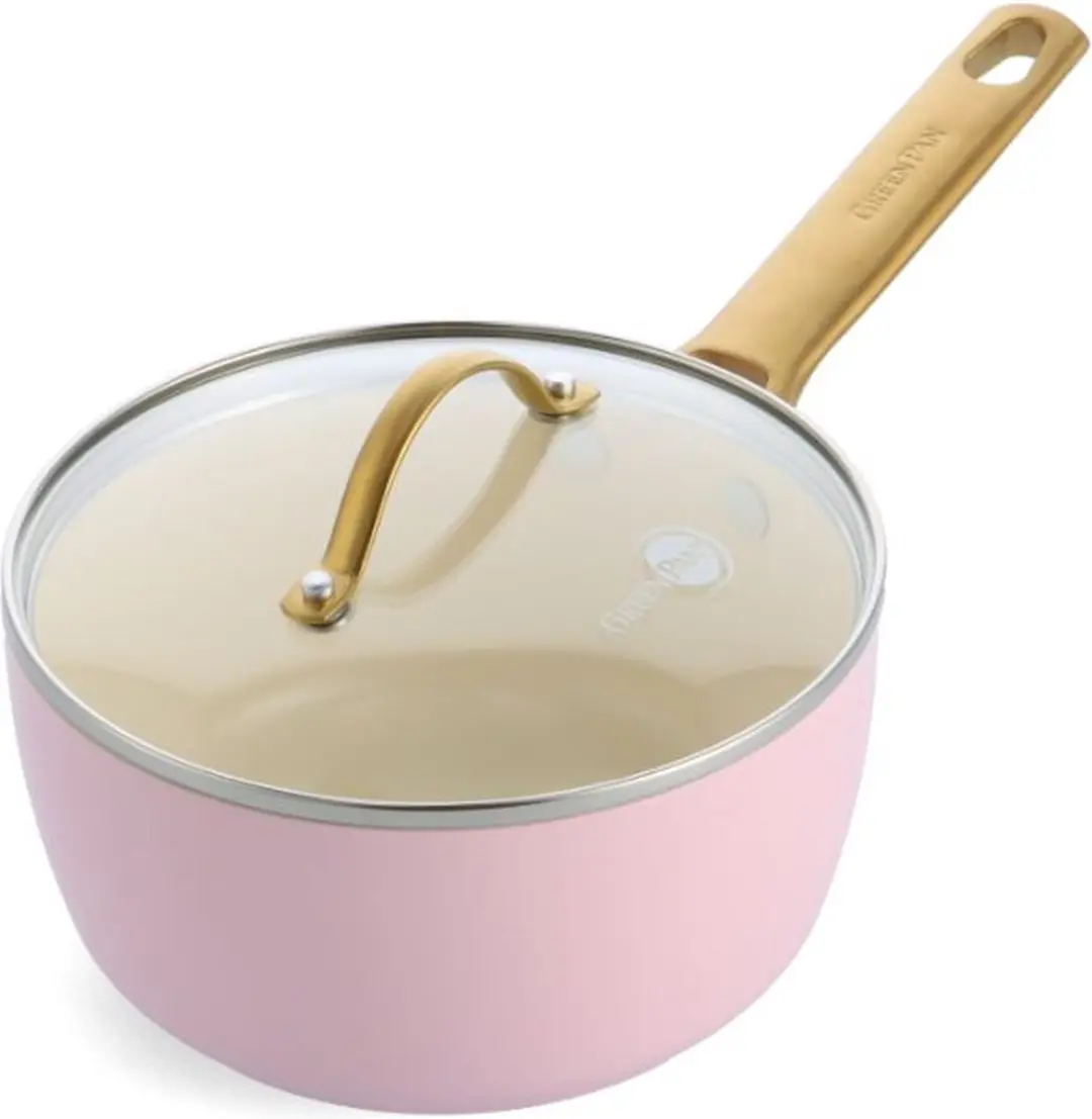 GreenPan Padova Pannenset CC005370-001 - 10-delig - Ø18-28cm - Roze