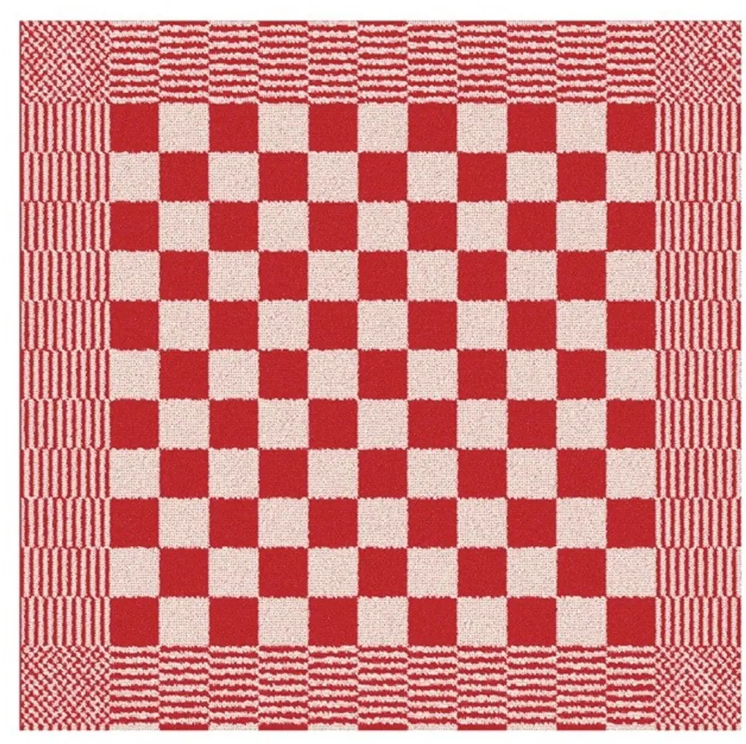 DDDDD Keukendoek Barbeque Rood - 6 Stuks 50x55cm