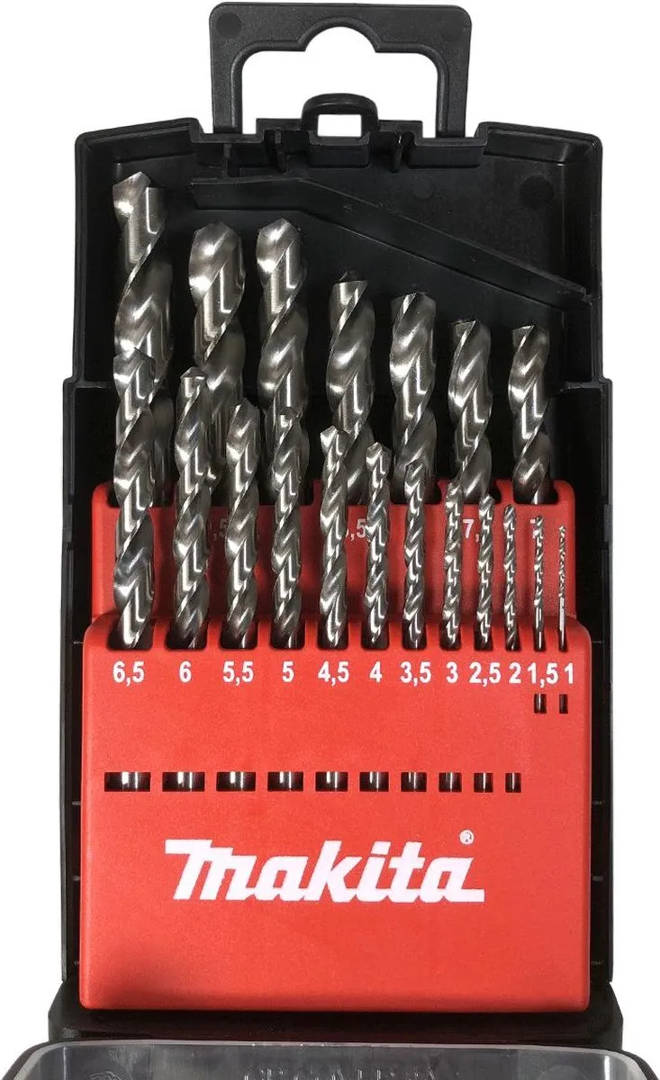 Makita D-29941 Metaal Borenset HSS-G - 19 Stuks