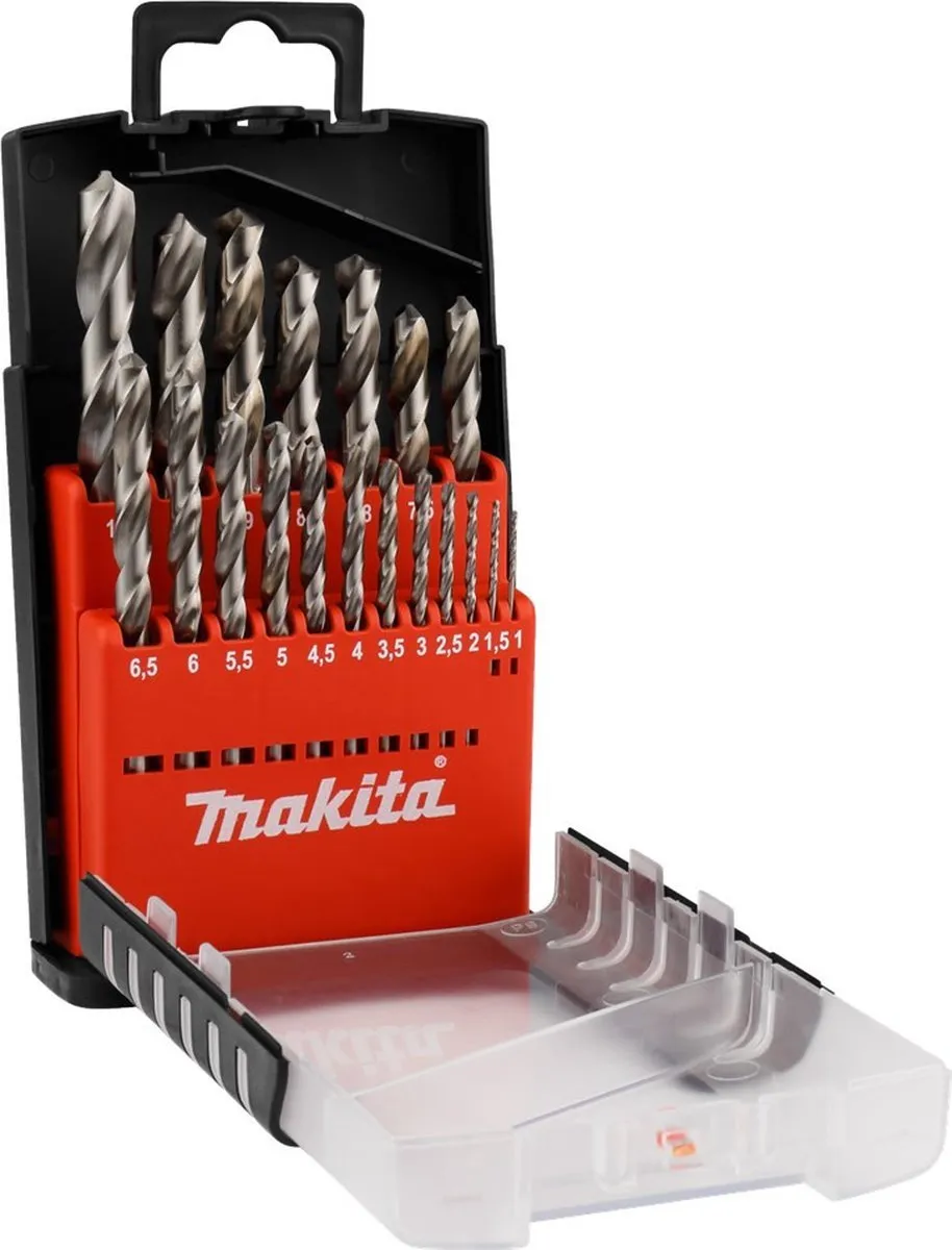 Makita D-29941 Metaal Borenset HSS-G - 19 Stuks - afbeelding 6 van 6