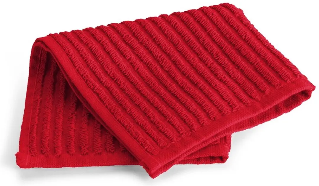 BYRKLUND Vaatdoek Katoen 30x30cm - 6 Stuks - Rood