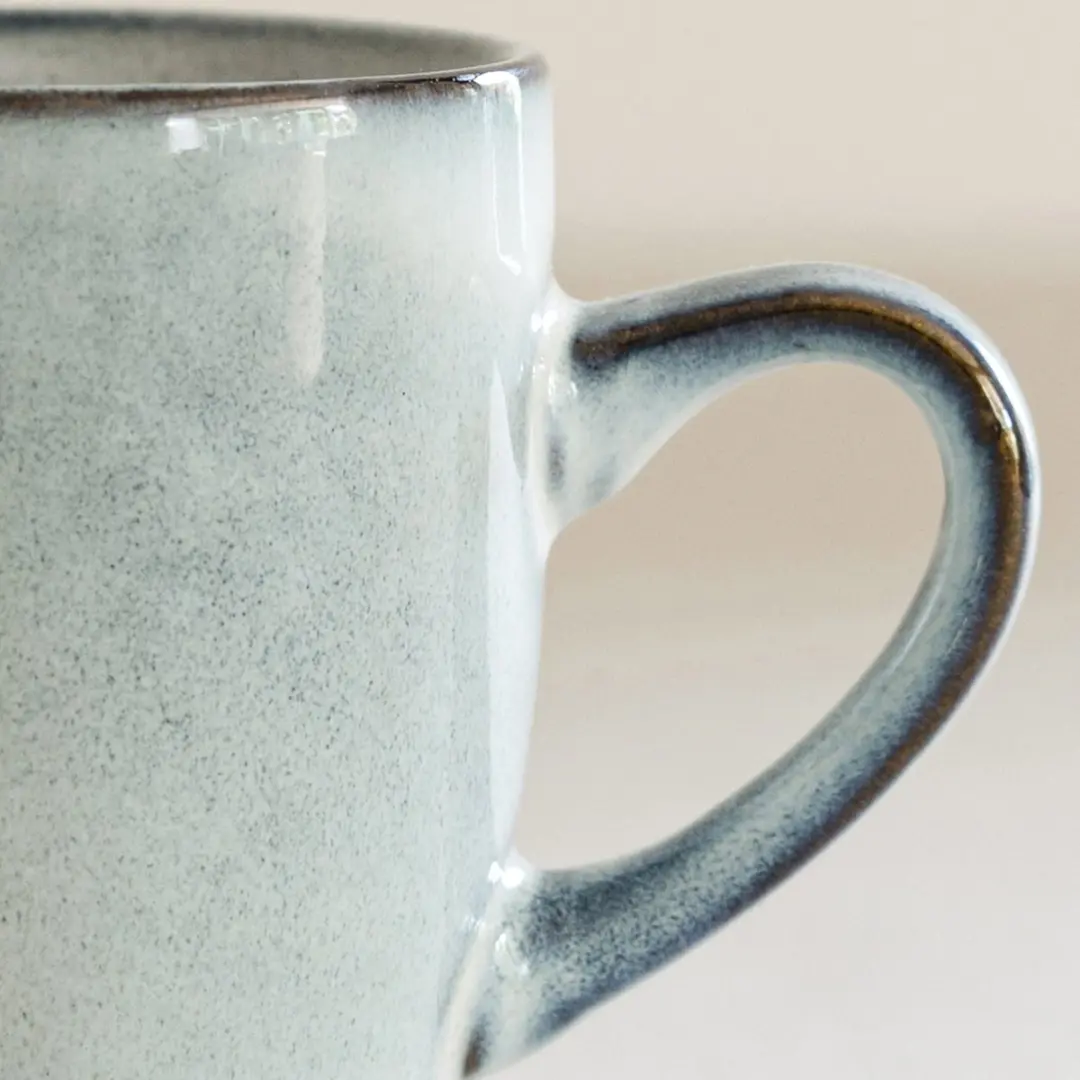 Dutch Rose Serenity Mok - Stoneware 250ml - Grijs