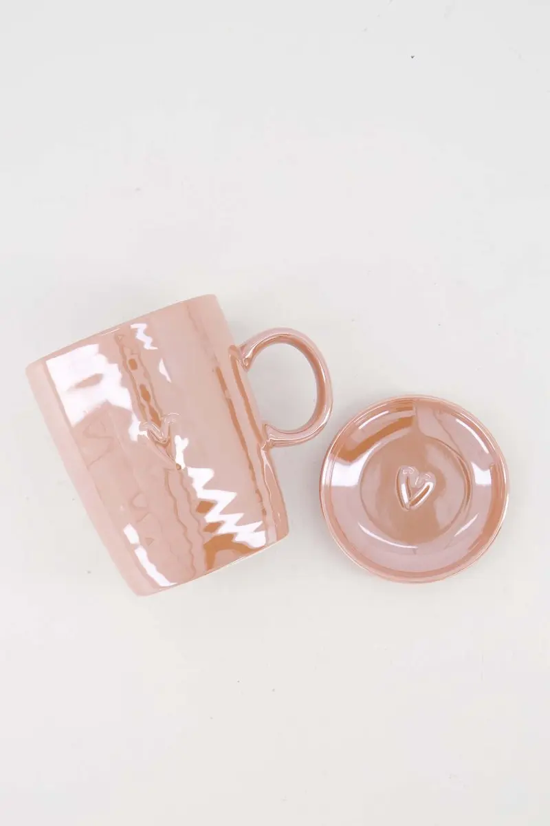 Zusss Cadeauset Theemok & Dipschaaltje Hartje