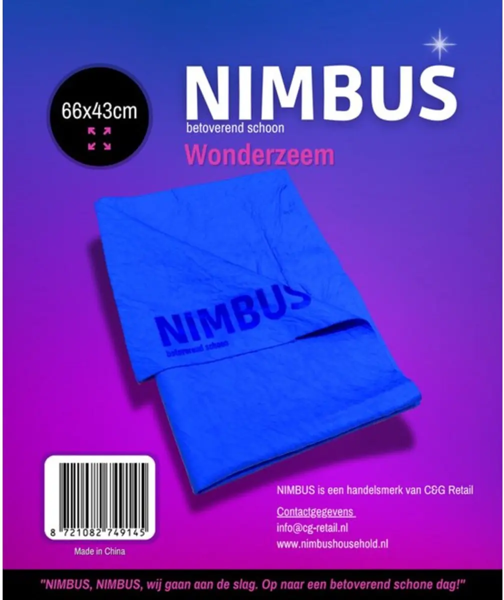 Nimbus Wonderzeem Blauw - 28 Stuks (7x4)