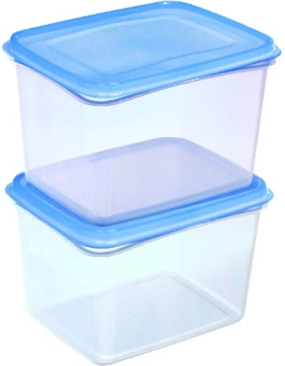 Sunware Club Cuisine Diepvriesdozenset 2x1,9L - Blauw