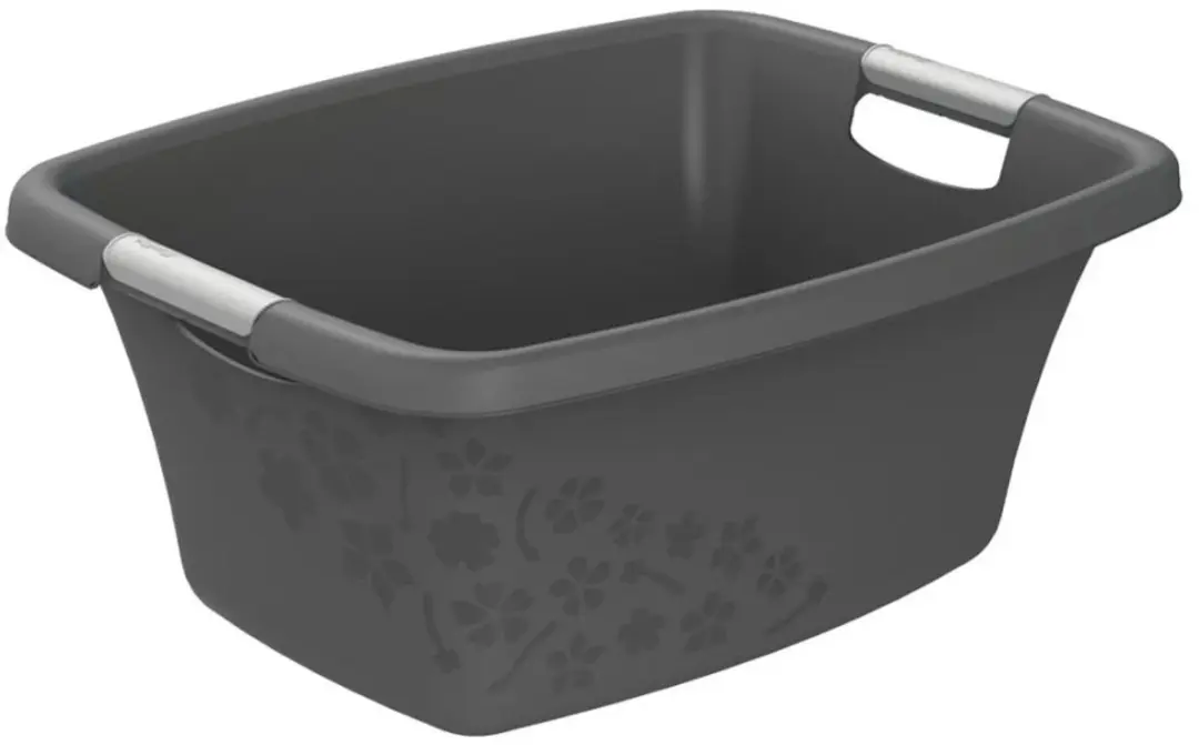 Rotho Flowers Wasmand 25L Antraciet
