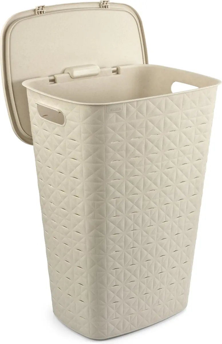 Curver Softex Wasbox 56L - 2 Vakken - Beige