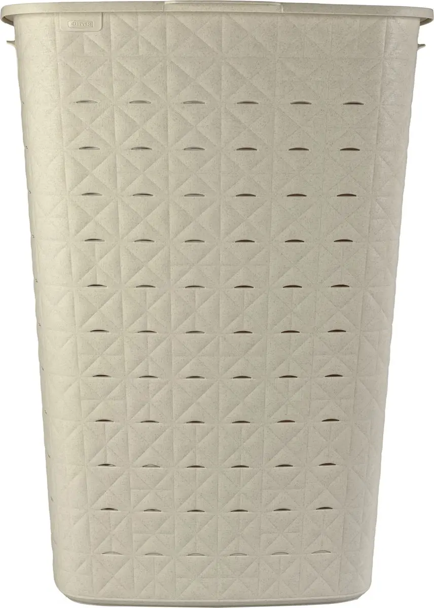 Curver Softex Wasbox 56L - 2 Vakken - Beige
