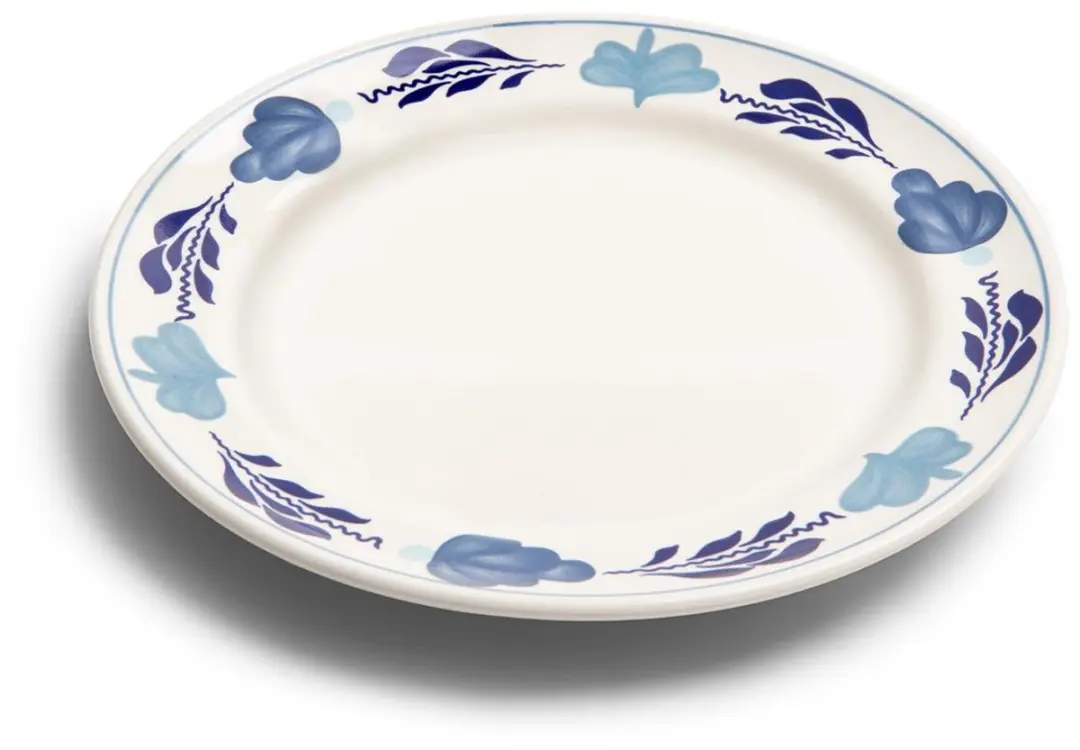 Royal Boch Boerenblauw Bord 21cm - 6 Stuks